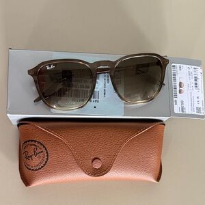 Ray-Ban Classic Brown Sunglasses with Case rb 2203